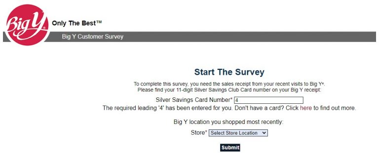 Big Y Survey At bigy.com/survey – Win $250 Big Y Gift Card